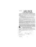 Preview for 2 page of Euro-Pro EP924H Owner'S Manual