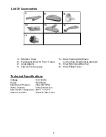 Preview for 5 page of Euro-Pro EP961 Use & Care Instructions Manual