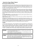 Preview for 12 page of Euro-Pro EP961 Use & Care Instructions Manual