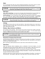 Preview for 13 page of Euro-Pro EP965 Use & Care Instructions Manual