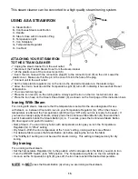 Preview for 16 page of Euro-Pro EP965 Use & Care Instructions Manual