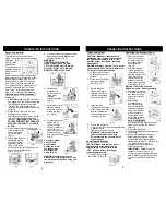 Предварительный просмотр 6 страницы Euro-Pro EP96W Owner'S Manual