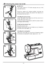 Предварительный просмотр 24 страницы Euro-Pro Euro-Pro 7133 Instruction Manual