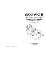 Предварительный просмотр 1 страницы Euro-Pro F1061 Use And Care Instructions Manual