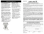 Preview for 11 page of Euro-Pro F1065 Owner'S Manual