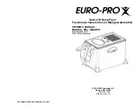 Preview for 1 page of Euro-Pro F1075 Owner'S Manual