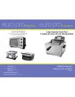 Euro-Pro F1400 34 Owner'S Manual предпросмотр