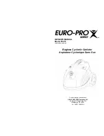 Preview for 1 page of Euro-Pro FC251 Owner'S Manual