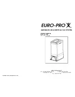 Предварительный просмотр 1 страницы Euro-Pro GC130HS Owner'S Manual