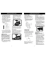 Предварительный просмотр 6 страницы Euro-Pro GI465DH Owner'S Manual