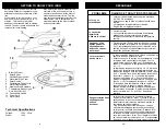 Предварительный просмотр 4 страницы Euro-Pro GI472K Owner'S Manual