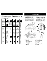 Предварительный просмотр 3 страницы Euro-Pro GI490H Owner'S Manual