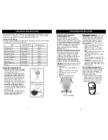 Preview for 5 page of Euro-Pro K4318 Owner'S Manual