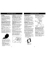 Preview for 8 page of Euro-Pro K4318 Owner'S Manual