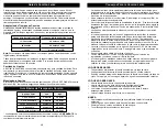 Preview for 9 page of Euro-Pro KC260 Owner'S Manual