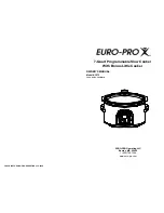 Euro-Pro KC275 Owner'S Manual preview