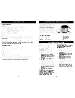 Preview for 8 page of Euro-Pro KC275 Owner'S Manual