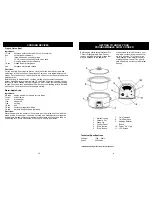 Предварительный просмотр 3 страницы Euro-Pro KC275H Owner'S Manual