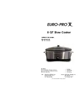 Euro-Pro KC281 Owner'S Manual preview