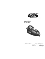 Euro-Pro Mega Shark EP136R Owner'S Manual предпросмотр