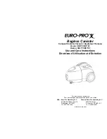 Euro-Pro OM077 Use And Care Instructions Manual preview