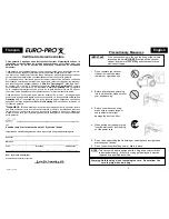 Preview for 5 page of Euro-Pro OM077 Use And Care Instructions Manual