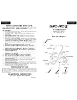 Preview for 16 page of Euro-Pro OM077 Use And Care Instructions Manual