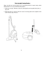 Preview for 9 page of Euro-Pro Portable Wonder 
EP055 Use And Care Instructions Manual