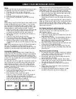 Preview for 9 page of Euro-Pro Professional K5345B Owner'S Manual