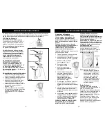 Предварительный просмотр 6 страницы Euro-Pro QUAD-BLADE BLENDER KB305E Owner'S Manual