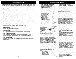 Preview for 14 page of Euro-Pro S3101P Owner'S Manual