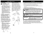 Preview for 5 page of Euro-Pro SC505F Owner'S Manual