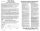 Preview for 12 page of Euro-Pro SC505F Owner'S Manual