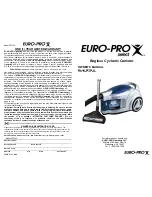 Preview for 1 page of Euro-Pro SELECT EP724H Owner'S Manual