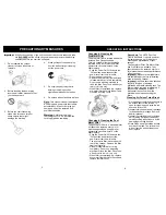 Preview for 4 page of Euro-Pro SELECT EP724H Owner'S Manual