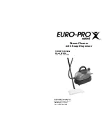 Euro-Pro SELECT EP923H Owner'S Manual preview