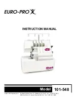 Euro-Pro Shark 101-548 Instruction Manual preview