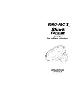 Euro-Pro Shark Capsule EP720 Use And Care Instructions Manual предпросмотр