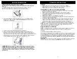 Preview for 7 page of Euro-Pro Shark CORDLESS V600Z Manual