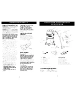 Preview for 3 page of Euro-Pro SHARK CW240 Owner'S Manual