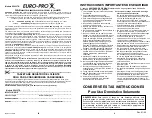 Preview for 11 page of Euro-Pro Shark EP035TB Owner'S Manual