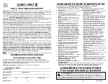 Preview for 10 page of Euro-Pro Shark EP600C Owner'S Manual