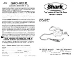 Euro-Pro Shark EP923CR Owner'S Manual preview