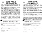 Preview for 14 page of Euro-Pro Shark EP923CR Owner'S Manual