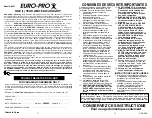 Предварительный просмотр 12 страницы Euro-Pro Shark GI490F Owner'S Manual