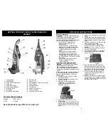 Preview for 4 page of Euro-Pro SHARK PURSUIT UV209B Owner'S Manual