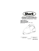 Euro-Pro Shark Retractor EP187 Owner'S Manual preview