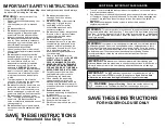 Preview for 2 page of Euro-Pro Shark S3101CP Owner'S Manual