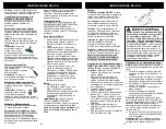 Preview for 19 page of Euro-Pro Shark SE3318C Owner'S Manual