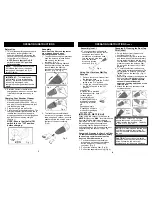 Preview for 4 page of Euro-Pro SHARK SV745 Use And Care Instructions